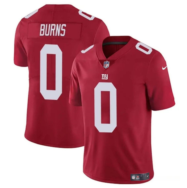 Men's New York Giants #0 Brian Burns Red Vapor Untouchable Limited Stitched Jersey Men's New York Giants #0 Brian Burns Red Vapor Untouchable Limited Stitched Jersey