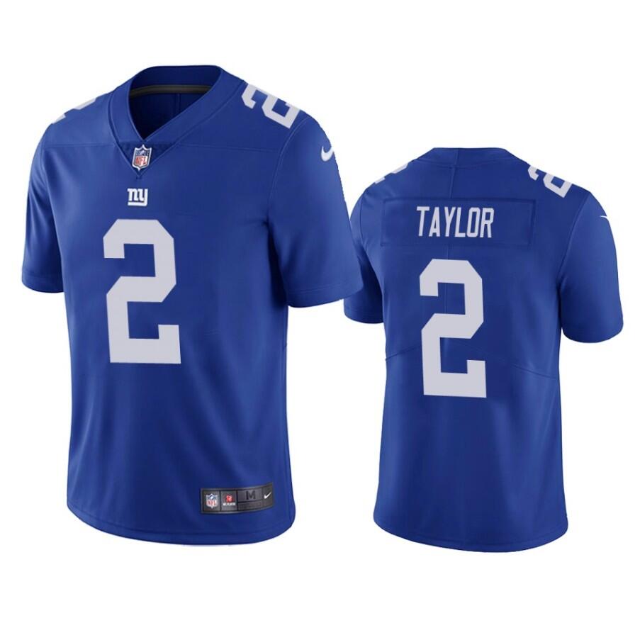 Men's New York Giants #2 Tyrod Taylor Royal Vapor Untouchable Limited Stitched Jersey Men's New York Giants #2 Tyrod Taylor Royal Vapor Untouchable Limited Stitched Jersey