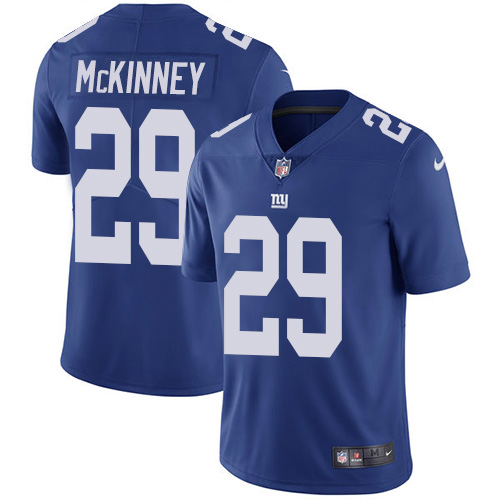 Nike Giants #29 Xavier McKinney Royal Blue Team Color Men's Stitched NFL Vapor Untouchable Limited Jersey Nike Giants #29 Xavier McKinney Royal Blue Team Color Men's Stitched NFL Vapor Untouchable Limited Jersey