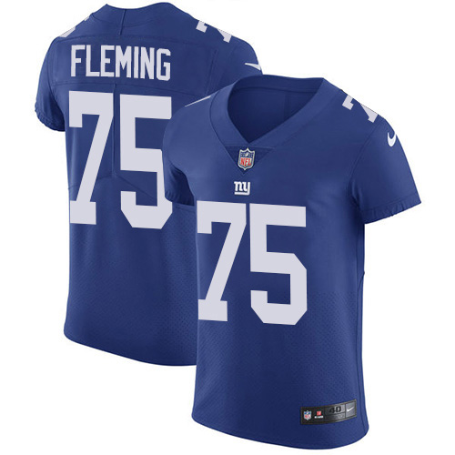 Nike Giants #75 Cameron Fleming Royal Blue Team Color Men's Stitched NFL Vapor Untouchable Elite Jersey Nike Giants #75 Cameron Fleming Royal Blue Team Color Men's Stitched NFL Vapor Untouchable Elite Jersey