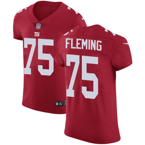 Nike Giants #75 Cameron Fleming Red Alternate Men's Stitched NFL New Elite Jersey Nike Giants #75 Cameron Fleming Red Alternate Men's Stitched NFL New Elite Jersey