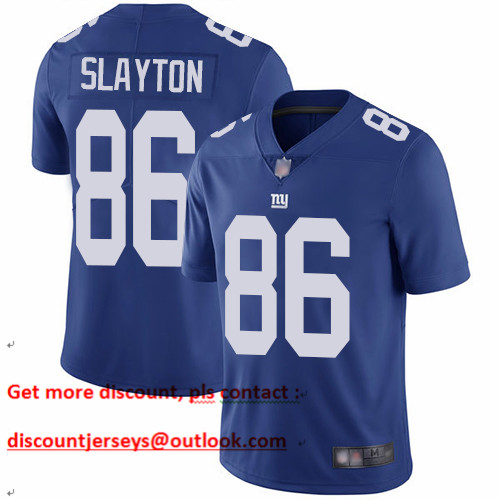Giants #86 Darius Slayton Royal Blue Team Color Men's Stitched Football Vapor Untouchable Limited Jersey