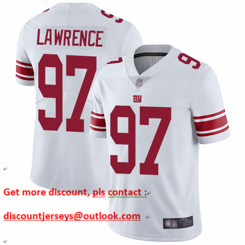 Giants #97 Dexter Lawrence White Men's Stitched Football Vapor Untouchable Limited Jersey Giants #97 Dexter Lawrence White Men's Stitched Football Vapor Untouchable Limited Jersey