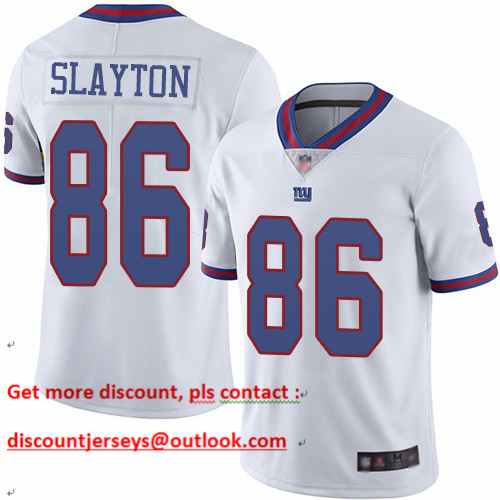 Giants #86 Darius Slayton White Men's Stitched Football Limited Rush Jersey Giants #86 Darius Slayton White Men's Stitched Football Limited Rush Jersey