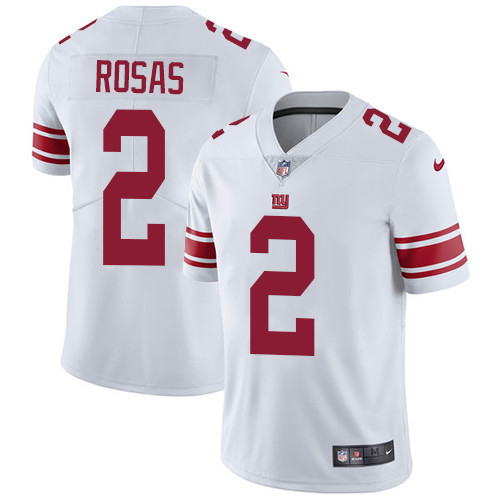 Nike Giants #2 Aldrick Rosas White Men's Stitched NFL Vapor Untouchable Limited Jersey Nike Giants #2 Aldrick Rosas White Men's Stitched NFL Vapor Untouchable Limited Jersey