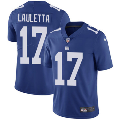 Nike Giants #17 Kyle Lauletta Royal Blue Team Color Men's Stitched NFL Vapor Untouchable Limited Jersey Nike Giants #17 Kyle Lauletta Royal Blue Team Color Men's Stitched NFL Vapor Untouchable Limited Jersey