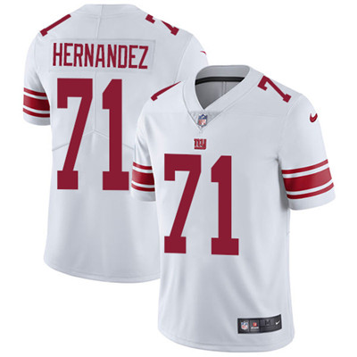 Nike Giants #71 Will Hernandez White Men's Stitched NFL Vapor Untouchable Limited Jersey Nike Giants #71 Will Hernandez White Men's Stitched NFL Vapor Untouchable Limited Jersey