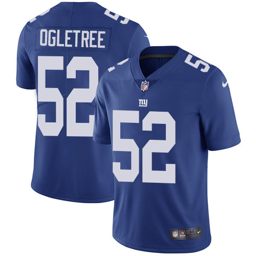 Nike Giants #52 Alec Ogletree Royal Blue Team Color Men's Stitched NFL Vapor Untouchable Limited Jersey Nike Giants #52 Alec Ogletree Royal Blue Team Color Men's Stitched NFL Vapor Untouchable Limited Jersey
