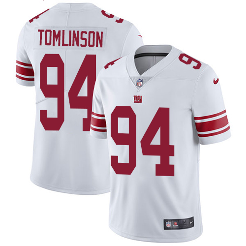 Nike Giants #94 Dalvin Tomlinson White Men's Stitched NFL Vapor Untouchable Limited Jersey Nike Giants #94 Dalvin Tomlinson White Men's Stitched NFL Vapor Untouchable Limited Jersey