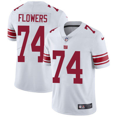 Nike Giants #74 Ereck Flowers White Men's Stitched NFL Vapor Untouchable Limited Jersey Nike Giants #74 Ereck Flowers White Men's Stitched NFL Vapor Untouchable Limited Jersey