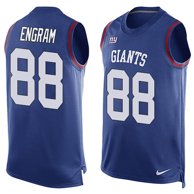 Nike Giants #88 Evan Engram Royal Blue Team Color Men's Stitched NFL Limited Tank Top Jersey Nike Giants #88 Evan Engram Royal Blue Team Color Men's Stitched NFL Limited Tank Top Jersey