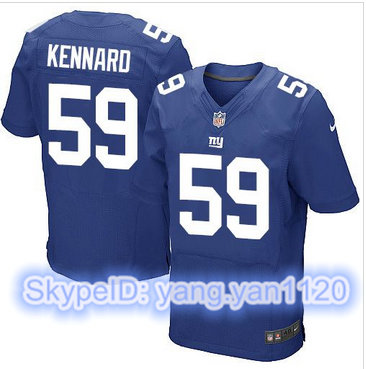 Nike New York Giants #59 Devon Kennard Royal Blue Team Color Men's Stitched NFL Elite Jersey Nike New York Giants #59 Devon Kennard Royal Blue Team Color Men's Stitched NFL Elite Jersey