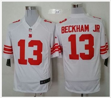 New New York Giants #13 Odell Beckham Jr White Men's Stitched NFL Game Jersey New New York Giants #13 Odell Beckham Jr White Men's Stitched NFL Game Jersey