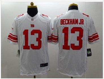 New New York Giants #13 Odell Beckham Jr White Men's Stitched NFL Limited Jerse New New York Giants #13 Odell Beckham Jr White Men's Stitched NFL Limited Jerse