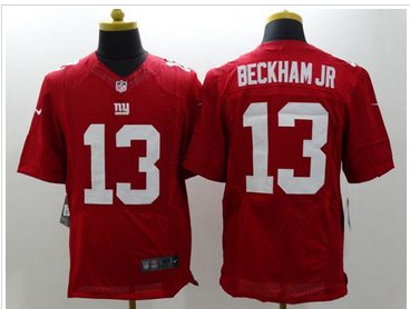 New New York Giants #13 Odell Beckham Jr Red Alternate Men's Stitched NFL Elite New New York Giants #13 Odell Beckham Jr Red Alternate Men's Stitched NFL Elite