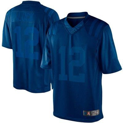 NEW Andrew Luck #12 Indianapolis Colts Drenched Limited Jersey(Royal Blue) NEW Andrew Luck #12 Indianapolis Colts Drenched Limited Jersey(Royal Blue)