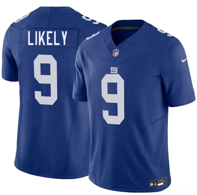Men's New York Giants #9 Isaiah Likely Blue 2026 F.U.S.E. Vapor Untouchable Limited Stitched Jersey Men's New York Giants #9 Isaiah Likely Blue 2026 F.U.S.E. Vapor Untouchable Limited Stitched Jersey
