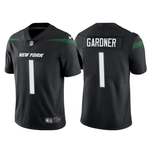 Nike Jets 1 Ahmad Gardner Black 2022 NFL Draft Vapor Untouchable Limited Jersey Nike Jets 1 Ahmad Gardner Black 2022 NFL Draft Vapor Untouchable Limited Jersey