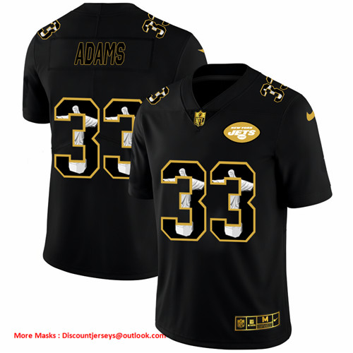New York Jets #33 Jamal Adams Men's Nike Carbon Black Vapor Cristo Redentor Limited NFL Jersey New York Jets #33 Jamal Adams Men's Nike Carbon Black Vapor Cristo Redentor Limited NFL Jersey