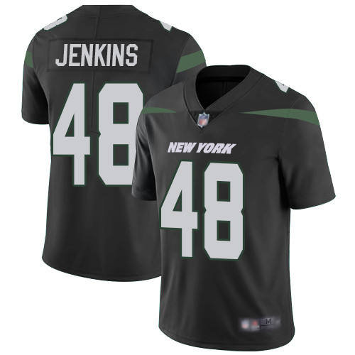 Jets #48 Jordan Jenkins Black Alternate Men Stitched Football Vapor Untouchable Limited Jersey Jets #48 Jordan Jenkins Black Alternate Men Stitched Football Vapor Untouchable Limited Jersey