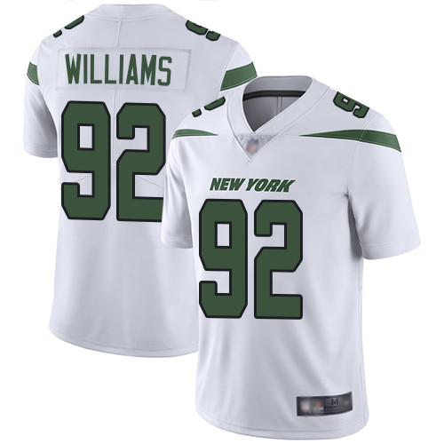 Jets #92 Leonard Williams White Men's Stitched Football Vapor Untouchable Limited Jersey Jets #92 Leonard Williams White Men's Stitched Football Vapor Untouchable Limited Jersey