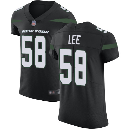 Jets #58 Darron Lee Black Alternate Men's Stitched Football Vapor Untouchable Elite Jersey Jets #58 Darron Lee Black Alternate Men's Stitched Football Vapor Untouchable Elite Jersey