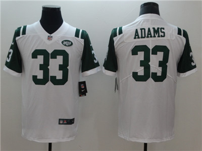 Nike Jets #33 Jamal Adams White Vapor Untouchable Limited Jersey