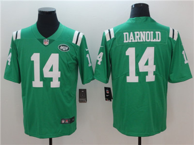 Nike Jets #14 Sam Darnold Green Vapor Untouchable Limited Jersey Nike Jets #14 Sam Darnold Green Vapor Untouchable Limited Jersey