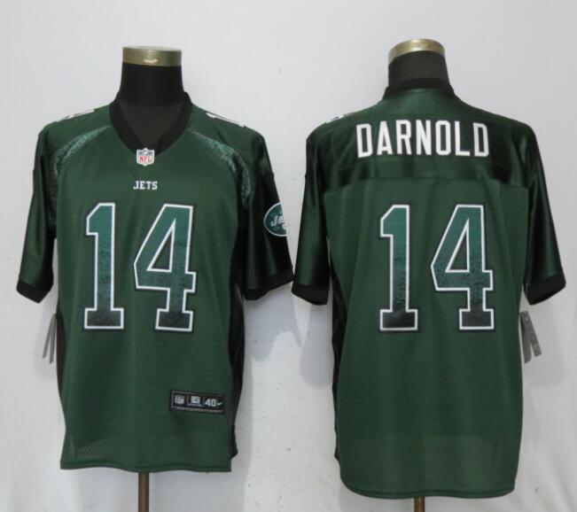 Nike Jets #14 Sam Darnold Green Drift Fashion Elite Jersey Nike Jets #14 Sam Darnold Green Drift Fashion Elite Jersey