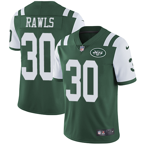 Nike Jets #30 Thomas Rawls Green Team Color Men's Stitched NFL Vapor Untouchable Limited Jersey Nike Jets #30 Thomas Rawls Green Team Color Men's Stitched NFL Vapor Untouchable Limited Jersey