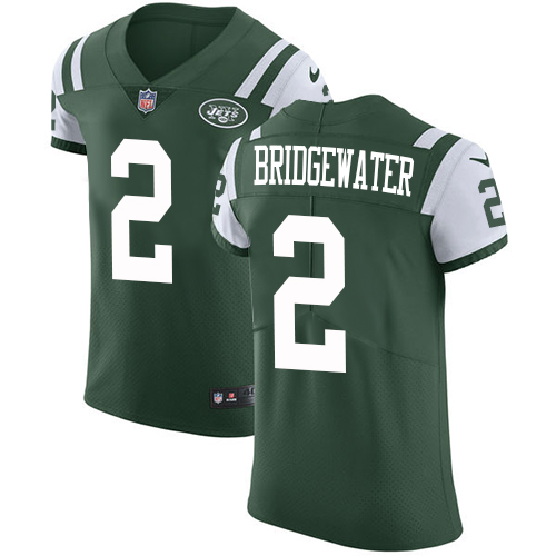 Nike Jets #2 Teddy Bridgewater Green Team Color Men's Stitched NFL Vapor Untouchable Elite Jersey Nike Jets #2 Teddy Bridgewater Green Team Color Men's Stitched NFL Vapor Untouchable Elite Jersey