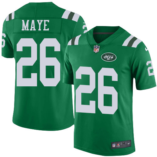 Nike Jets #26 Marcus Maye Green Men's Stitched NFL Limited Rush Jersey Nike Jets #26 Marcus Maye Green Men's Stitched NFL Limited Rush Jersey