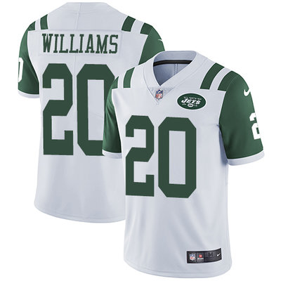 Nike Jets #20 Marcus Williams White Men's Stitched NFL Vapor Untouchable Limited Jersey Nike Jets #20 Marcus Williams White Men's Stitched NFL Vapor Untouchable Limited Jersey