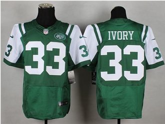 Nike Jets #33 Chris Ivory Green Team Color Men's Stitched NFL Elite Jersey Nike Jets #33 Chris Ivory Green Team Color Men's Stitched NFL Elite Jersey