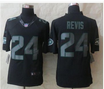 NEW New York Jets #24 Darrelle Revis Black Men's Stitched NFL Impact Limited Jersey NEW New York Jets #24 Darrelle Revis Black Men's Stitched NFL Impact Limited Jersey