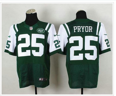 New York Jets #25 Calvin Pryor Green Team Color NFL Elite Jersey New York Jets #25 Calvin Pryor Green Team Color NFL Elite Jersey