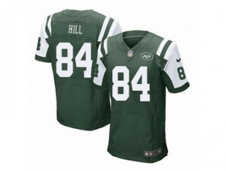 NEW NFL New York Jets #84 Hill Green Jerseys(Elite) NEW NFL New York Jets #84 Hill Green Jerseys(Elite)