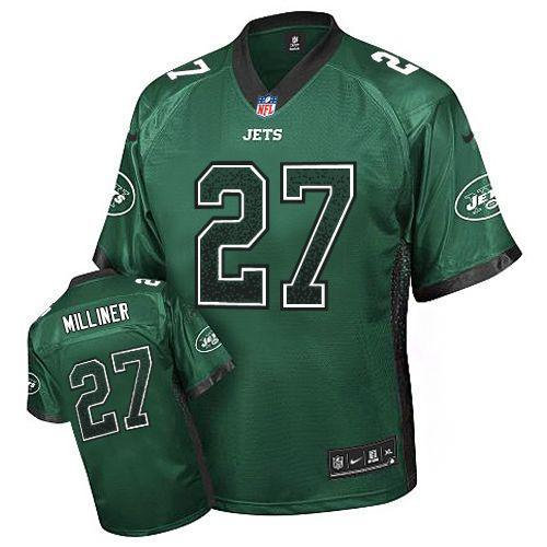 NEW New York Jets #27 Dee Milliner Green Stitched NFL Elite Drift Fashion Jerseys NEW New York Jets #27 Dee Milliner Green Stitched NFL Elite Drift Fashion Jerseys
