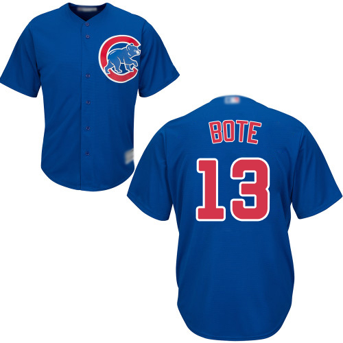 Cubs #13 David Bote Blue New Cool Base Stitched Baseball Jersey Cubs #13 David Bote Blue New Cool Base Stitched Baseball Jersey