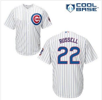 Chicago Cubs #22 Addison Russell White Home Cool Base Stitched Baseball Jersey Chicago Cubs #22 Addison Russell White Home Cool Base Stitched Baseball Jersey