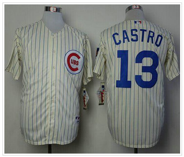 Chicago Cubs #13 Starlin Castro Cream 1969 Turn Back The Clock Stitched Baseball Jersey Chicago Cubs #13 Starlin Castro Cream 1969 Turn Back The Clock Stitched Baseball Jersey