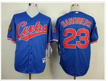 Chicago Cubs #23 Ryne Sandberg Blue 1994 Turn Back The Clock Stitched Baseball Jersey Chicago Cubs #23 Ryne Sandberg Blue 1994 Turn Back The Clock Stitched Baseball Jersey