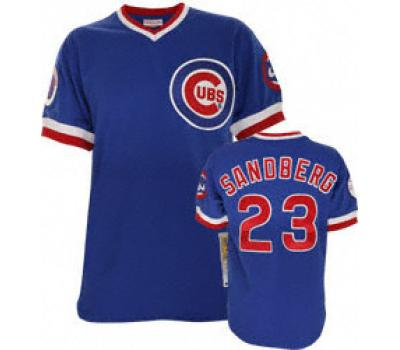 Chicago Cubs Sandberg 23 Blue M&N Chicago Cubs Sandberg 23 Blue M&N