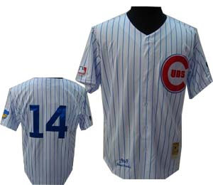 Chicago Cubs 14 white Banks M&N