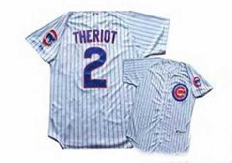 MLB Chicago Cubs Ryan Theriot 2 white Jersey MLB Chicago Cubs Ryan Theriot 2 white Jersey
