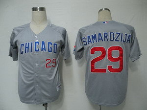Chicago Cubs 29 Samardzija Grey Jerseys Chicago Cubs 29 Samardzija Grey Jerseys