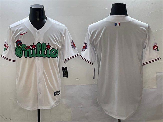 Men's Philadelphia Phillies Blank White Phanatic Limited Stitched Jersey 1 Men's Philadelphia Phillies Blank White Phanatic Limited Stitched Jersey 1