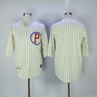 Men's 1921 Philadelphia Phillies Mitchell & Ness Cream Authentic Throwback Jersey