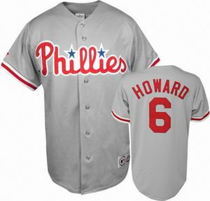 jerseys Philadelphia Phillies 6 Howar grey
