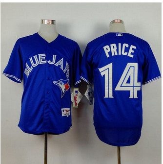 Toronto Blue Jays #14 David Price Blue Cool Base Stitched Baseball Jersey